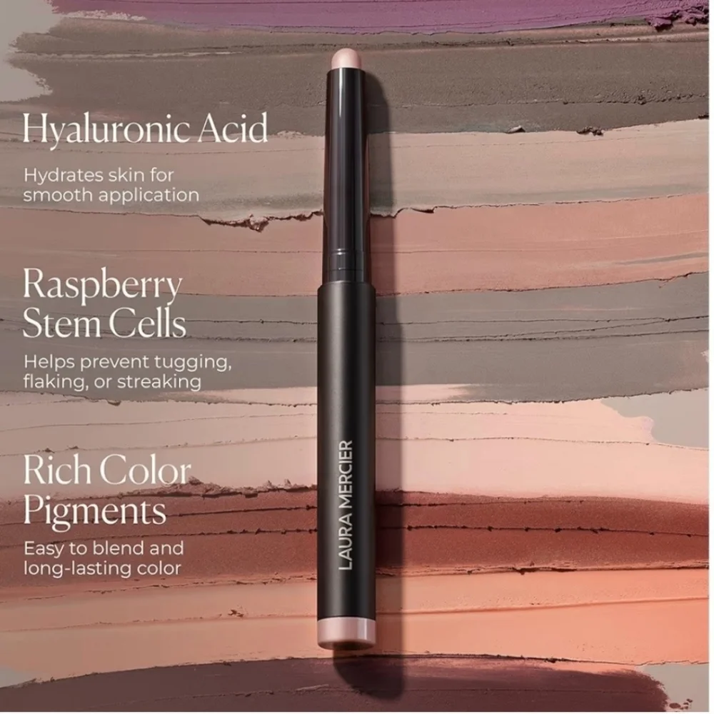 🌺Laura Mercier Peach Caviar Stick Cream Eyeshadow Transfer Proof